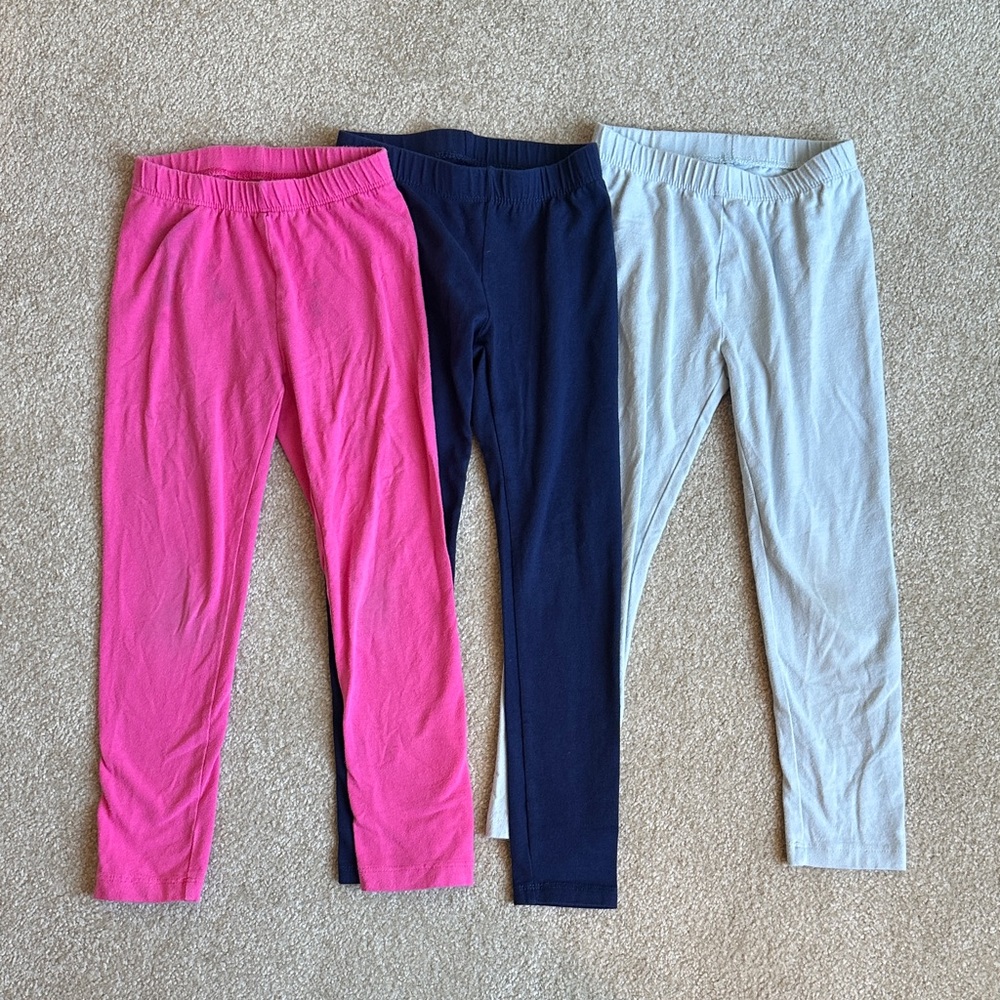 Cat & Jack Kids' Leggings - Pink, Navy, Gray